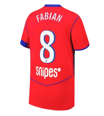 Paris Saint-Germain Fabian Ruiz #8 Tredjetrøje 2025-26 Kortærmet